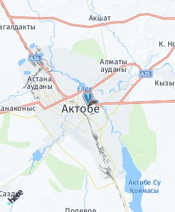 Казахстан на карте