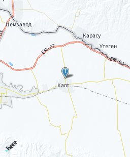 Кыргызстан на карте