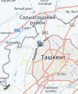 Узбекистан на карте