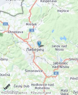 Чехия на карте