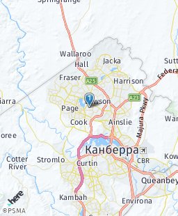 Австралия на карте