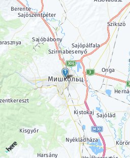 Венгрия на карте