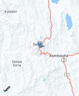 Эфиопия на карте