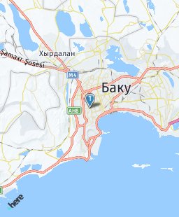 Азербайджан на карте