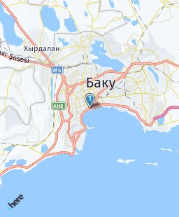 Азербайджан на карте