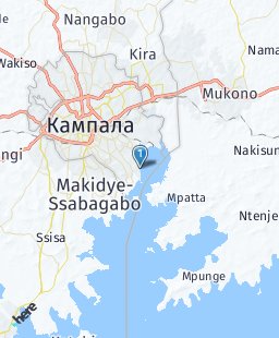 Уганда на карте