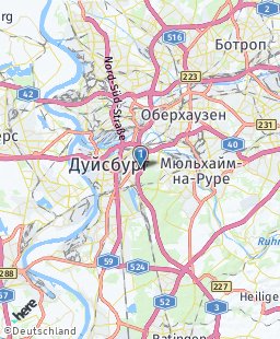 Германия на карте
