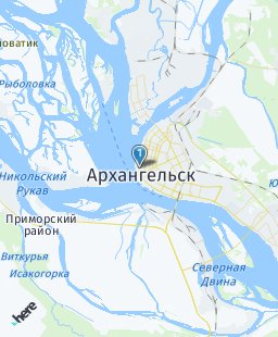Россия на карте