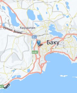 Азербайджан на карте