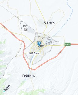 Азербайджан на карте