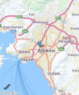 Греция на карте