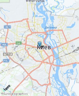 Украина на карте