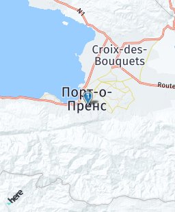 Гаити на карте