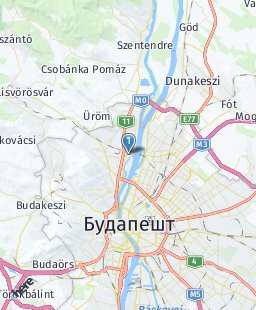 Венгрия на карте