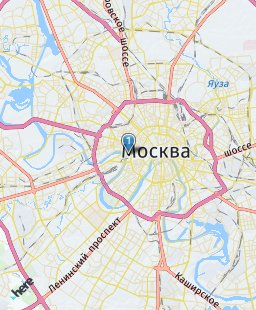 Россия на карте