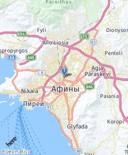 Греция на карте