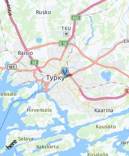 Финляндия на карте