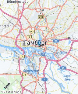 Германия на карте