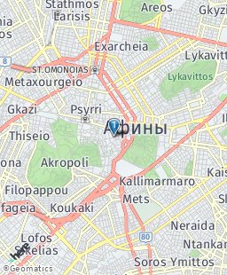 Греция на карте