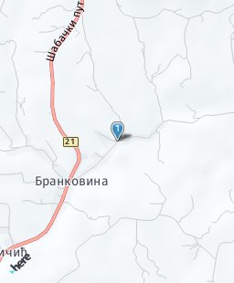 Сербия на карте
